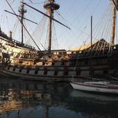 Statek z filmu< Piraci>